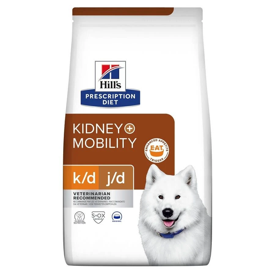 Hill's Prescription Diet Canine K/D J/D + Mobility 4 Kg 3 Hill's Prescription Diet Canine K/D J/D + Mobility 4 Kg