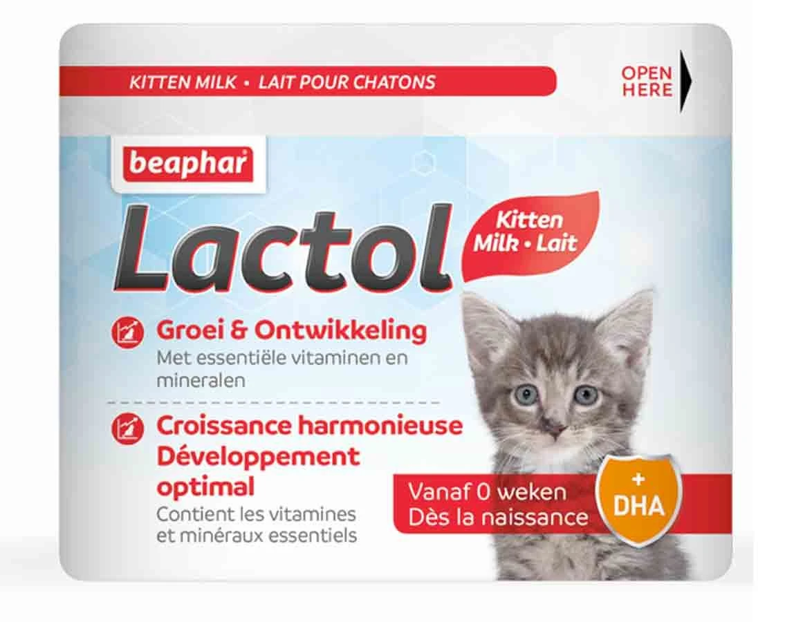 Beaphar Lactol Lait Maternisé Pour Chatons 250 G 3 Beaphar Lactol Lait Maternisé Pour Chatons 250 G