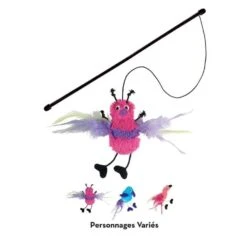 KONG Cat Feather Teaser Jouet Canne à Pêche Pour Chat -Magasin De Fournitures Pour Animaux De Compagnie cat41e 4