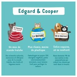Edgard & Cooper Multipack Poulet Et Agneau Et Gibier Chien Adulte 6 X 100 G -Magasin De Fournitures Pour Animaux De Compagnie chien multipack adulte naturel poulet agneau gibier 150gx6 6