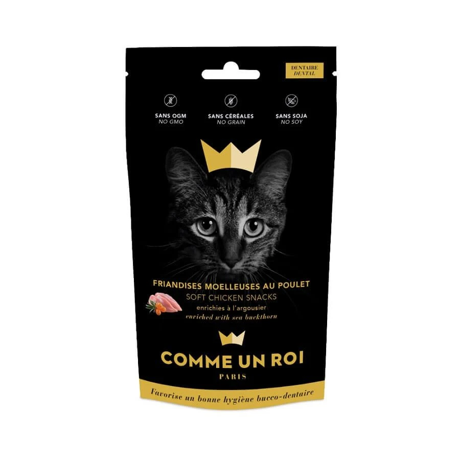 Comme Un Roi Friandises Chat Hygiène Dentaire 50 G 3 Comme Un Roi Friandises Chat Hygiène Dentaire 50 G