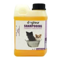 Nouvelles versions -Magasin De Fournitures Pour Animaux De Compagnie dogteur shampoing pro poils fins 1 l