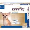 Effitix Spot On Très Petit Chien 1.5 - 4 Kg 24 Pipettes