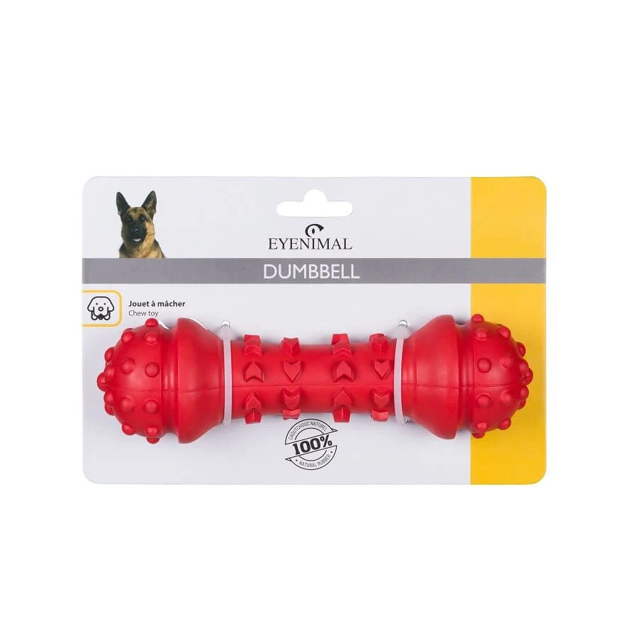 Eyenimal Jouet à Mâcher Dumbbell Pour Chien 4 Eyenimal Jouet à Mâcher Dumbbell Pour Chien – Image 2