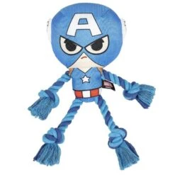 For Fan Pets Jouet Chien Corde Avengers Captain America