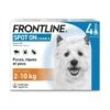 Frontline Spot On Chien De 2-10 Kg 4 Pipettes -Magasin De Fournitures Pour Animaux De Compagnie frontline spot on chien de 2 10 kg 4 pipettes