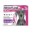 Frontline Tri Act Spot On Grand Chien 20 - 40 Kg 3 Pipettes -Magasin De Fournitures Pour Animaux De Compagnie frontline tri act spot on grand chien 20 40 kg 3 pipettes