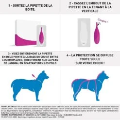 Frontline Tri Act Spot On Petit Chien 5 - 10 Kg 6 Pipettes + 3 Pipettes -Magasin De Fournitures Pour Animaux De Compagnie frontline tri act chien2 11