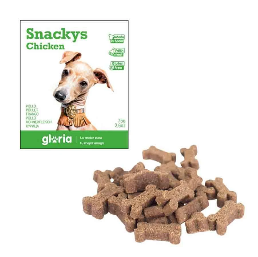 Gloria Snackys Friandises Au Poulet Sans Gluten Pour Chien 75 G 3 Gloria Snackys Friandises Au Poulet Sans Gluten Pour Chien 75 G