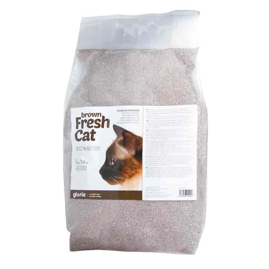 Gloria Fresh Cat Litière Agglomérante Marron 5 Kg