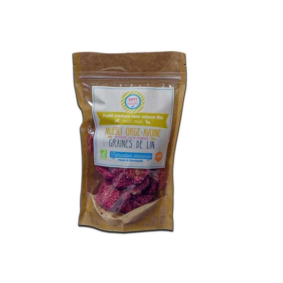 Happy Crackers Betteraves Rouges Pour Chien 100 G 3 Happy Crackers Betteraves Rouges Pour Chien 100 G