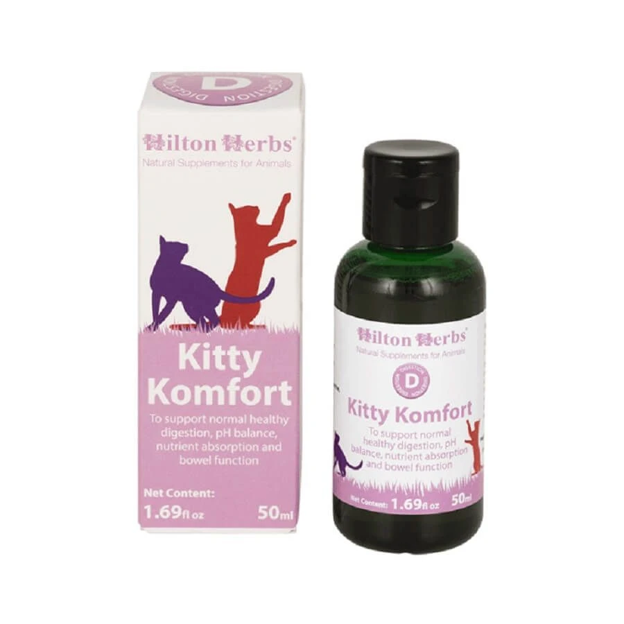 Hilton Herbs Kitty Komfort Digestif Chat 50 Ml 3 Hilton Herbs Kitty Komfort Digestif Chat 50 Ml