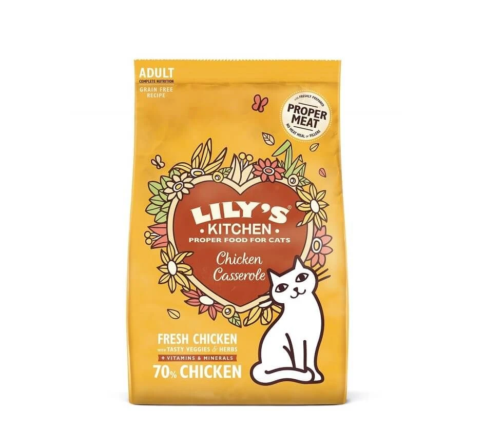 Lily's Kitchen Lily's Kitchen Sans Céréales Au Poulet Chat 2 Kg