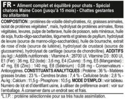 Royal Canin Maine Coon Kitten 10 Kg -Magasin De Fournitures Pour Animaux De Compagnie mc kit composition