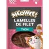 MEOWEE! Friandises Lamelles De Filet Au Thon Pour Chat 35 G -Magasin De Fournitures Pour Animaux De Compagnie meowee friandises lamelles de filet au thon pour chat 35 g