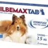 Milbemax Tab Vermifuge Chien De 5kg à 25kg 2cps -Magasin De Fournitures Pour Animaux De Compagnie milbemax tab vermifuge chien de plus de 5 kg
