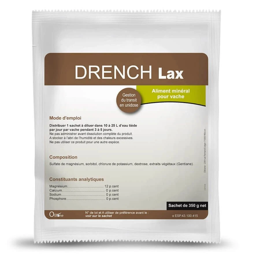 Obione Drench Lax 350grs 3 Obione Drench Lax 350grs