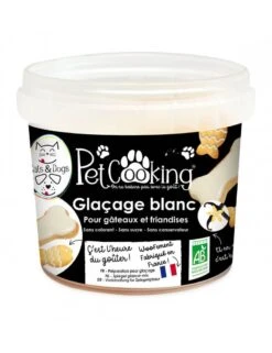 PetCooking Mix Glaçage Blanc Pour Biscuits Chat Et Chien