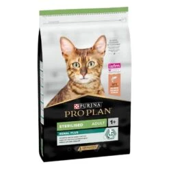 Purina Proplan Optirenal Chat Adult Sterilised Saumon 10 Kg -Magasin De Fournitures Pour Animaux De Compagnie purina proplan optirenal adult cat sterilised saumon 10 kg