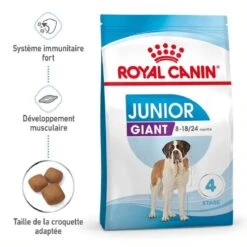 Royal Canin Junior Giant 15 Kg -Magasin De Fournitures Pour Animaux De Compagnie royal canin junior giant 8