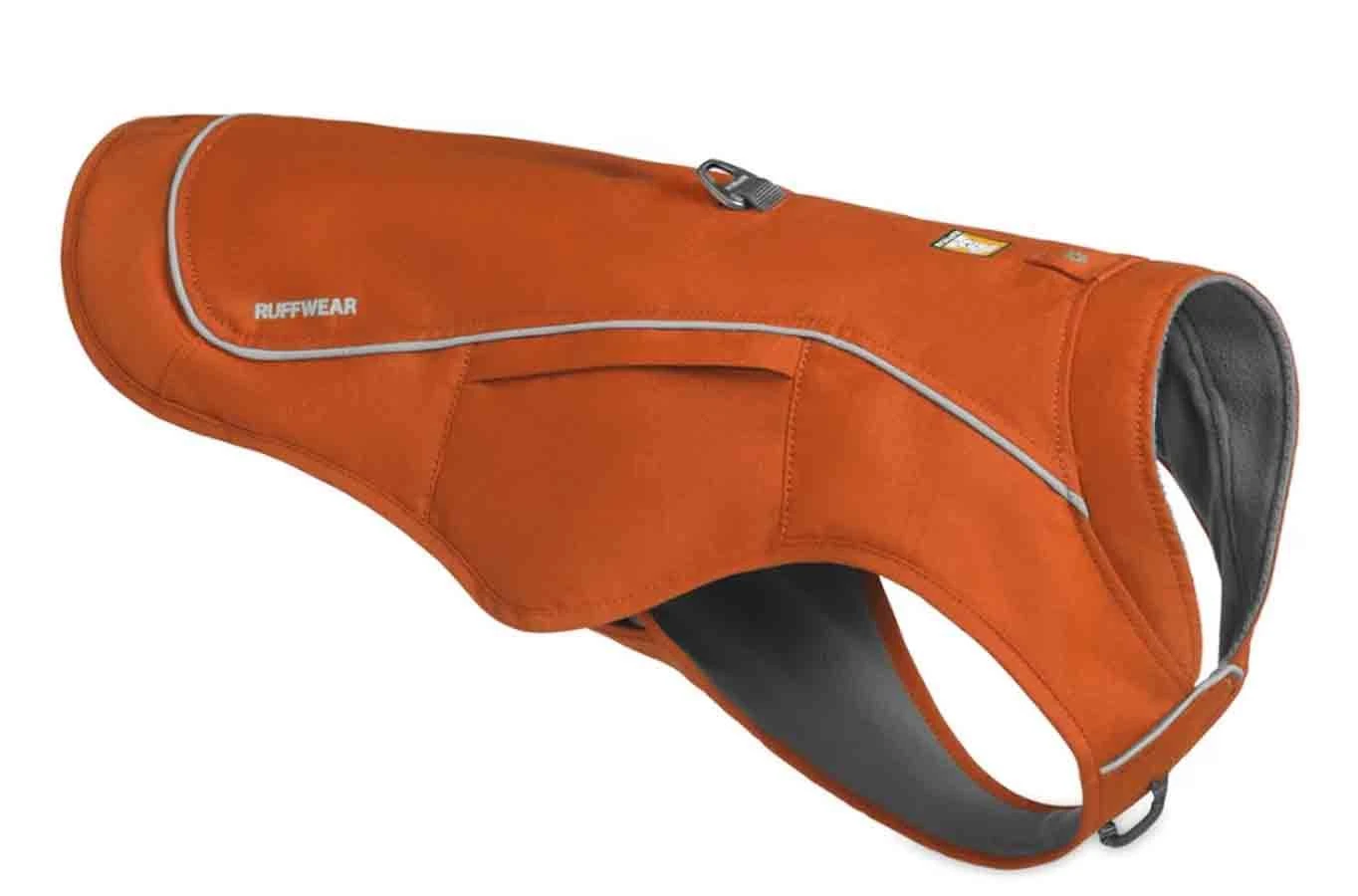 Ruffwear Overcoat Fuse Harness Jacket Orange M 3 Ruffwear Overcoat Fuse Harness Jacket Orange M