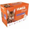 IAMS Delights Multipack "Terre & Mer" En Sauce Chat 12 X 85 Grs -Magasin De Fournitures Pour Animaux De Compagnie sans titre 1 1 2