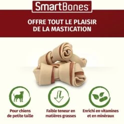Smartbones Snack Mini Au Poulet Pour Chien 8 Pcs 9 Smartbones Snack Mini Au Poulet Pour Chien 8 Pcs -Magasin De Fournitures Pour Animaux De Compagnie smartbones snack mini au poulet 8 pcs 3
