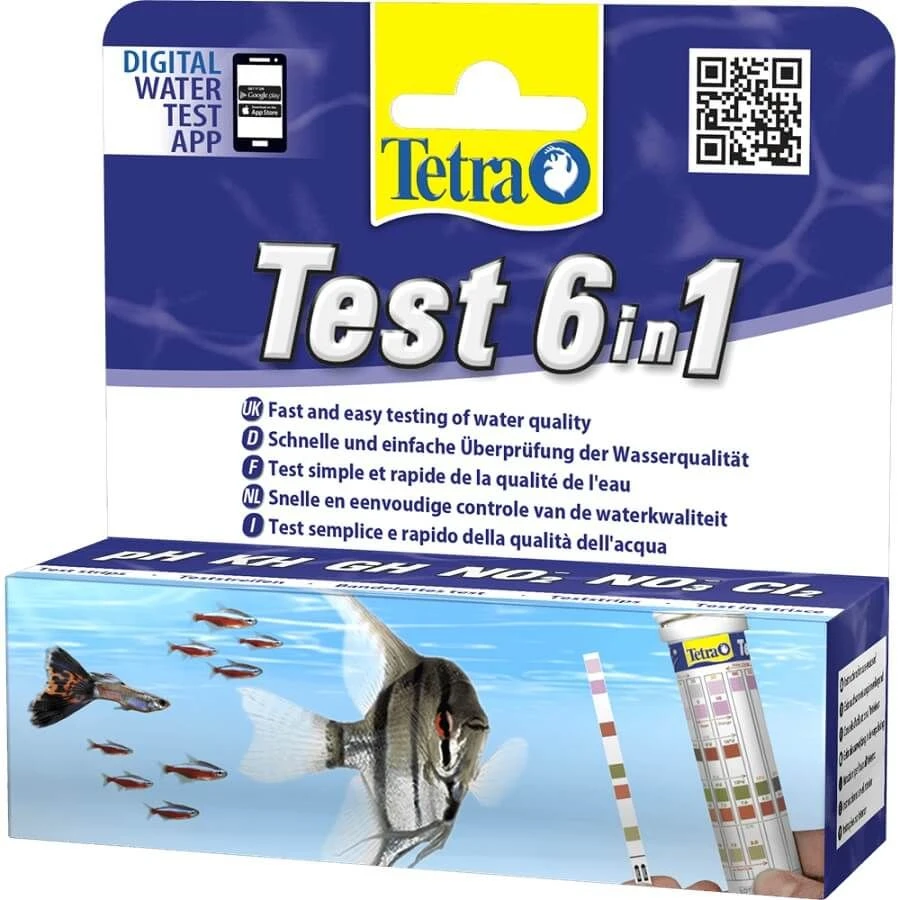 Tetra Test Bandes 6 En 1 X25