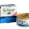 Schesir Kitten Care 3-12 Thon Aloès En Gelée 14 X 85 G - Destockage -Magasin De Fournitures Pour Animaux De Compagnie thonaloes