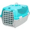 Trixie Box De Transport Capri 1 Turquoise/gris XS -Magasin De Fournitures Pour Animaux De Compagnie trixie box de transport capri 1 turquoise gris xs