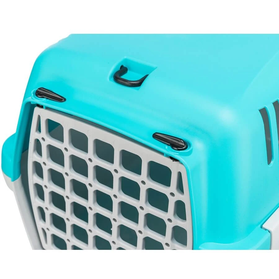 Trixie Box De Transport Capri 1 Turquoise/gris XS 5 Trixie Box De Transport Capri 1 Turquoise/gris XS – Image 3