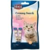 Trixie Creamy Snack Aux Crevettes 5 X 14 G -Magasin De Fournitures Pour Animaux De Compagnie trixie creamy snack a la volaille 5 x 14 g
