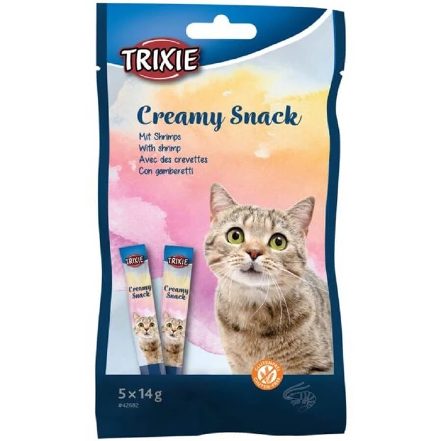 Trixie Creamy Snack Aux Crevettes 5 X 14 G 3 Trixie Creamy Snack Aux Crevettes 5 X 14 G