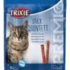 Trixie Premio Stick Quintett Avec Saumon Et Truite Pour Chat 5 X 5 G -Magasin De Fournitures Pour Animaux De Compagnie trixie premio anti hairball avec saumon et truite en stick pour chat 20 grs 1