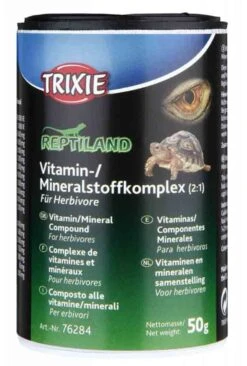 Trixie Reptiland Complexe Vitamines Et Minéraux Reptiles Herbivores 50 G