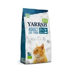 Yarrah Bio Croquettes Poulet/Poisson MSC Pour Chat Adulte 2.4 Kg