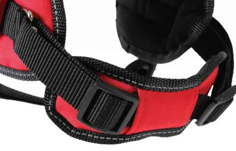 Zolux Harnais Confort Réglable MOOV Rouge L 6 Zolux Harnais Confort Réglable MOOV Rouge L – Image 4