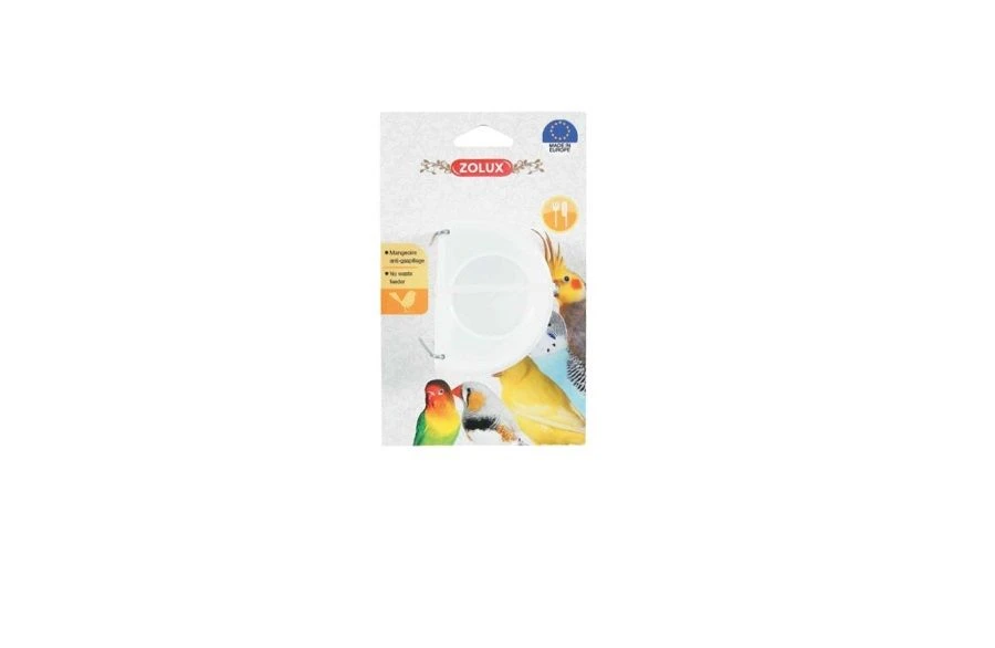 Zolux Mangeoire Anti-gaspillage Pour Oiseaux 3 Zolux Mangeoire Anti-gaspillage Pour Oiseaux